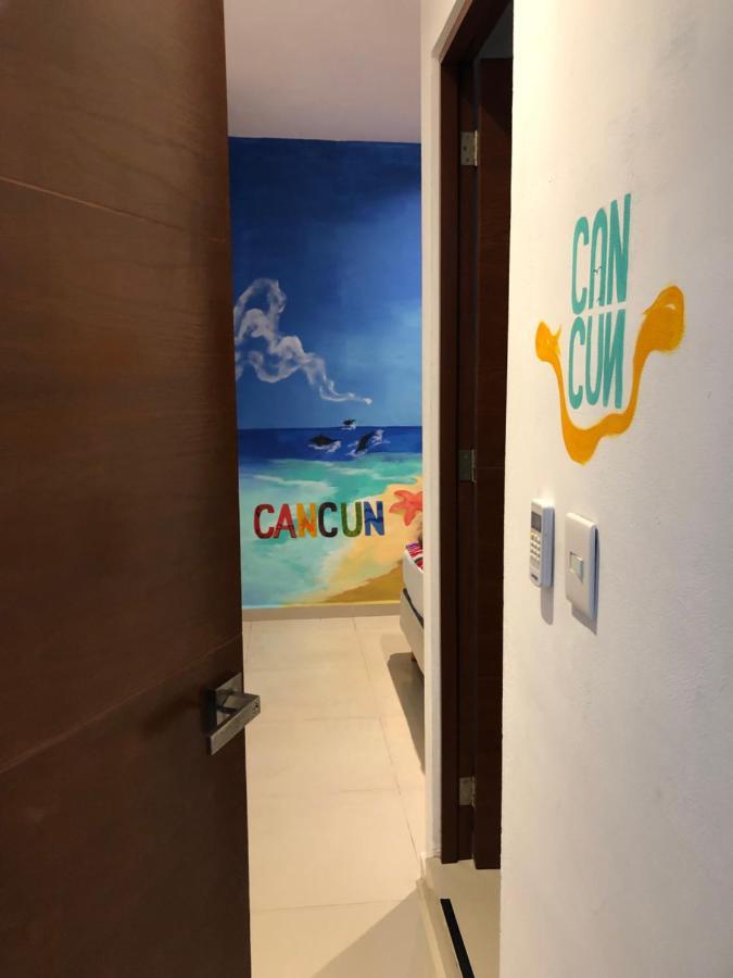 Villa Leo Cancun Downtown Bagian luar foto